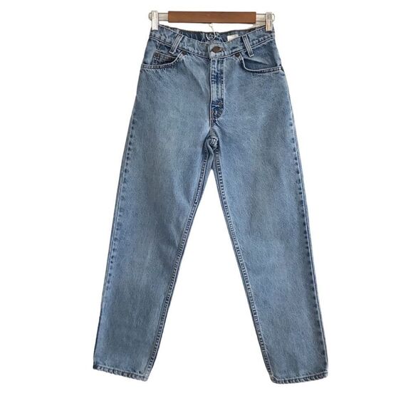 Levi’s Jeans 550 Orange Tab Vintage Mom High Waist Straight Leg Size 27 X 28 - Picture 2 of 14